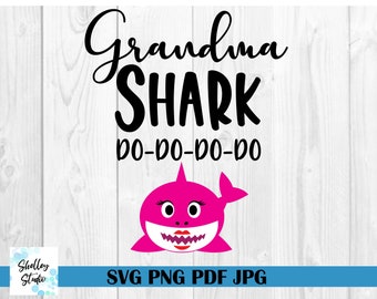 Free Free Nana Shark Svg 845 SVG PNG EPS DXF File