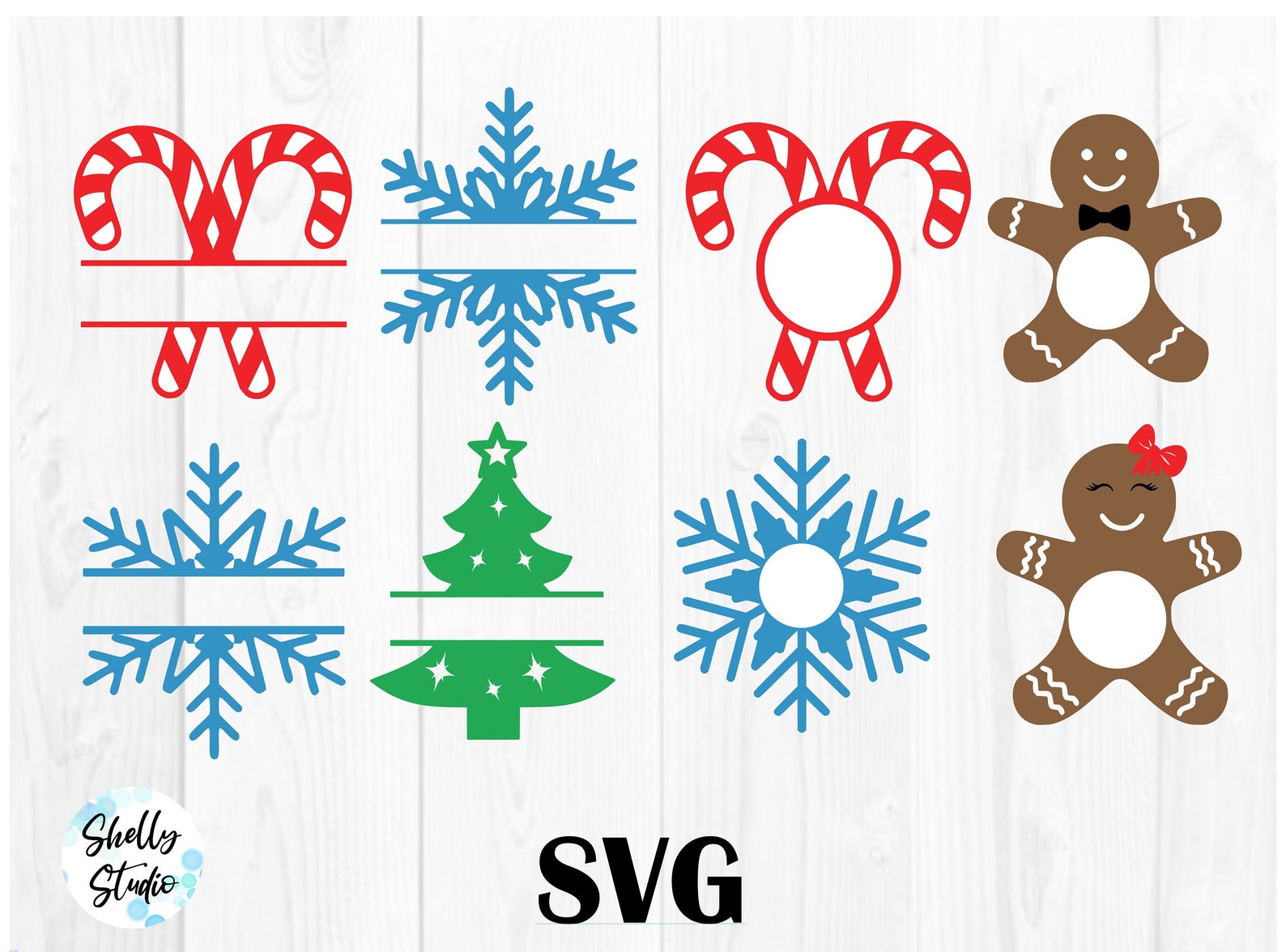 Download Christmas monogram svg snowflake monogram snowflake svg | Etsy