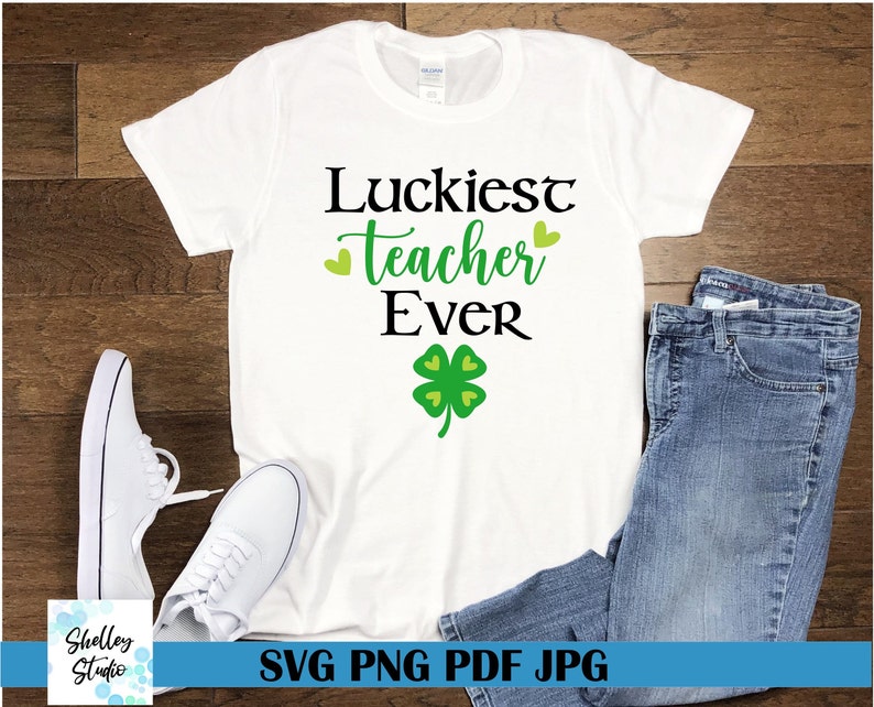 Download Teacher st patricks svg teacher svg pre school teacher | Etsy