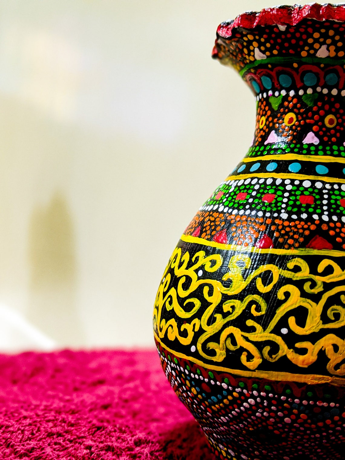 Handmade Terracotta Pot Painting Etsy