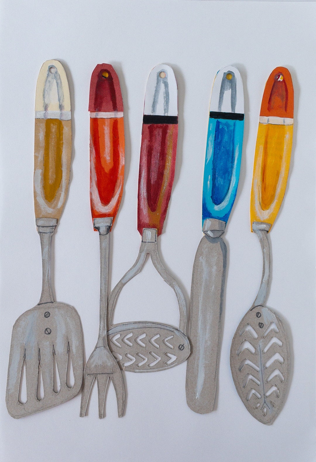 1950's Skyline Kitchen Utensils Etsy Australia