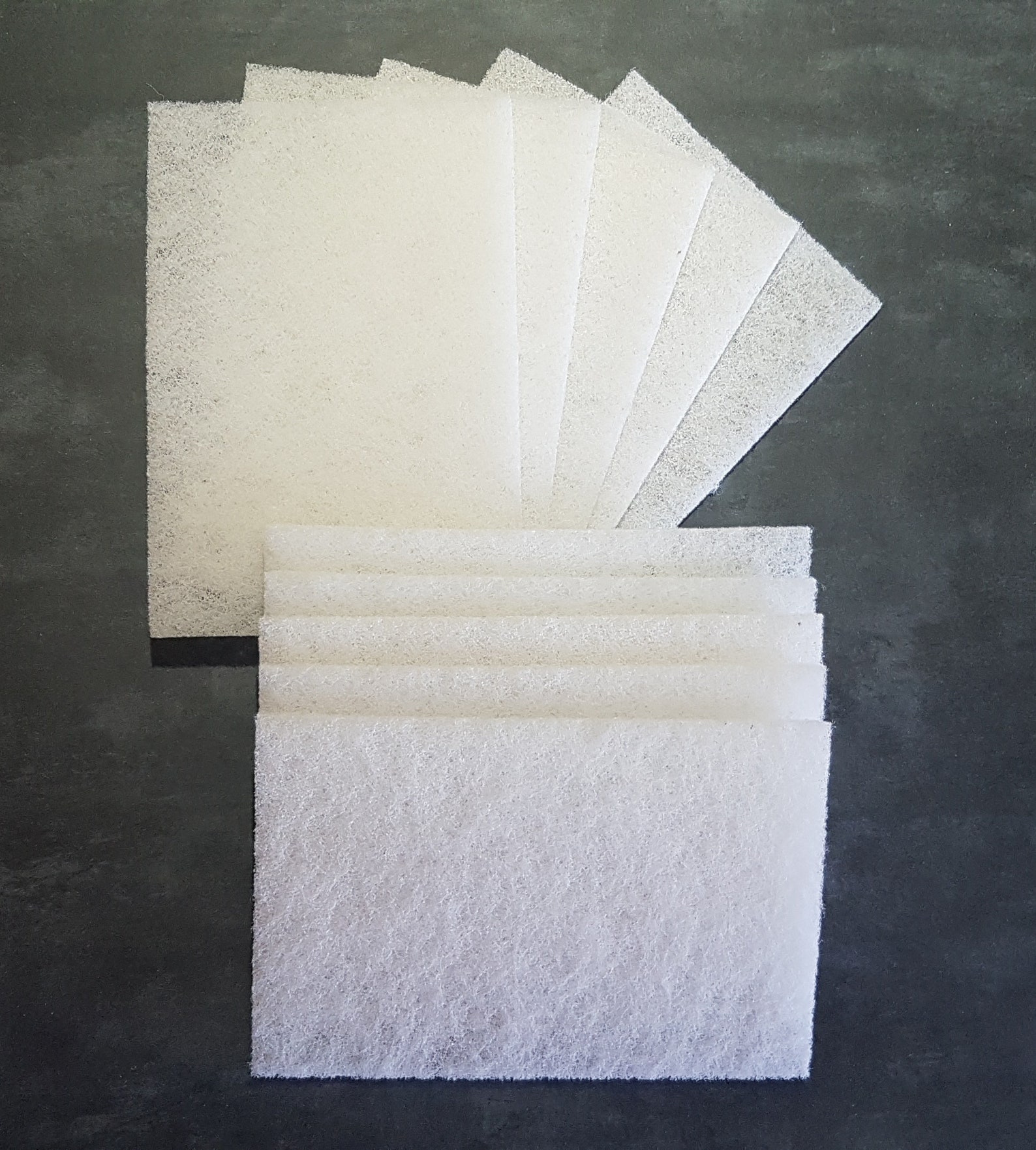 White Non Abrasive Non Woven Pads Etsy