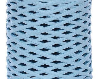 Raffia Paper Yarn: 200g Crochet Basket Hat Cord. Tariffs covered.