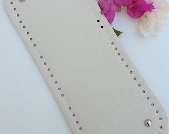 13 inch Faux Leather Bag Base: Crochet & Knitting Accessories. Tariffs covered.