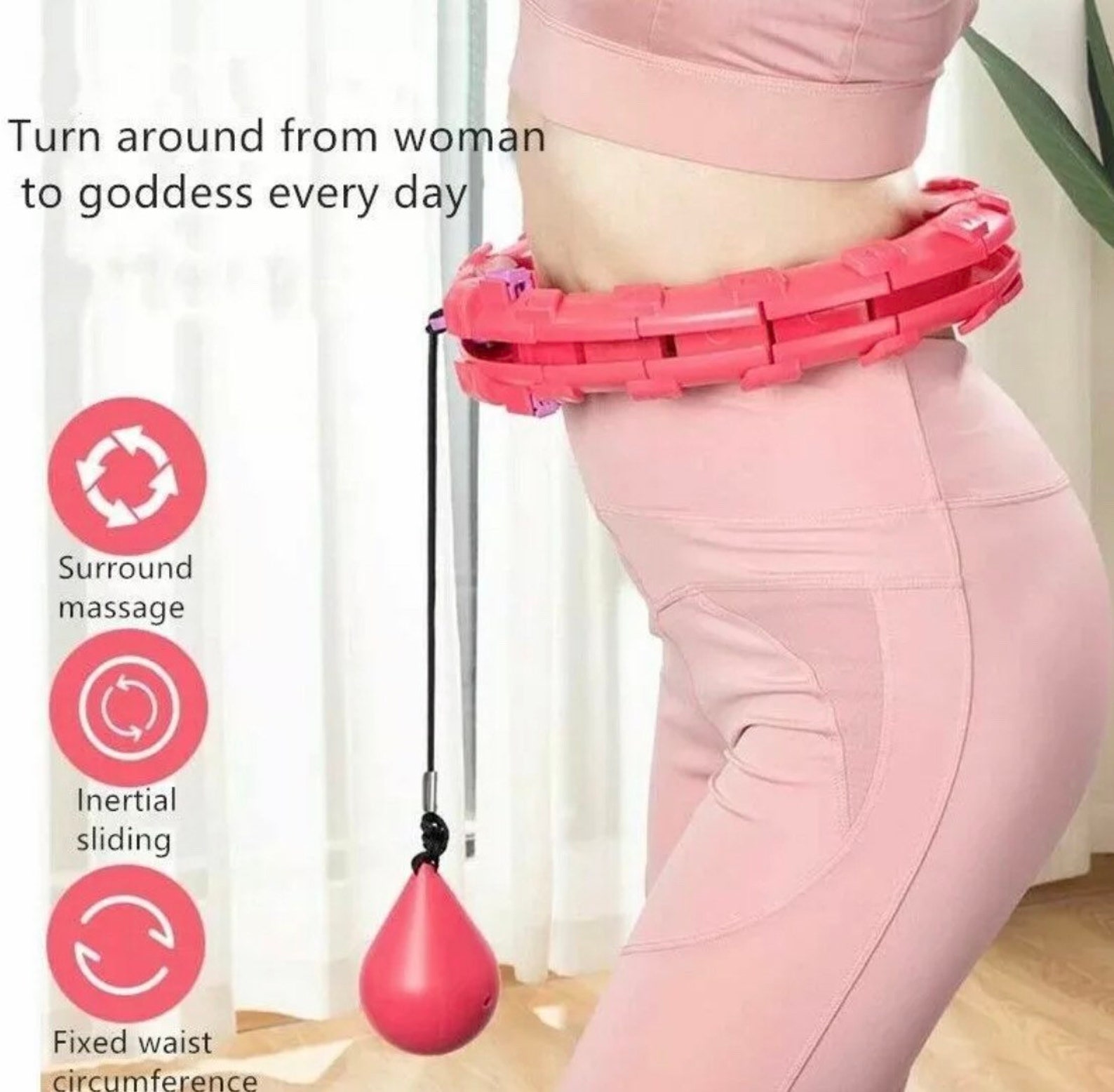 24 Knots Weighted Hula Hoop Adult Smart Hola Thin Waist Etsy