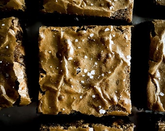 Chewy Blondies, Protein Optional