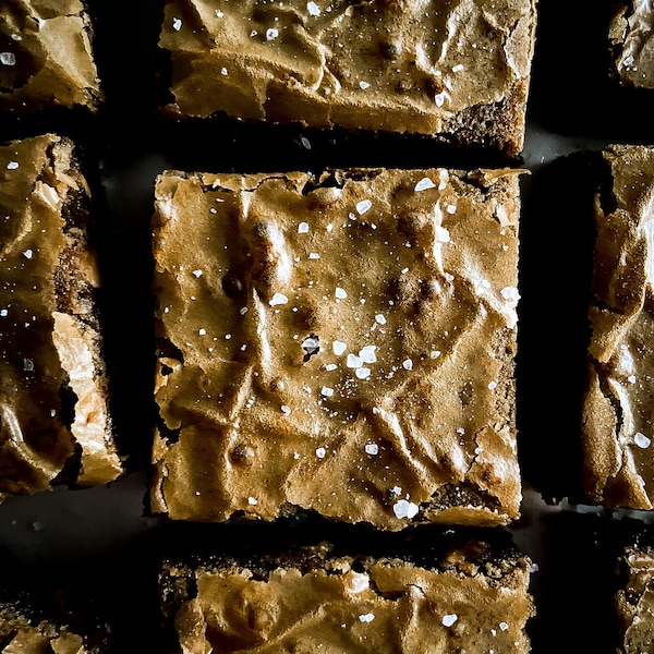 Chewy Blondies, Protein Optional