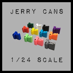 Jerry Cans (1/24 Scale)
