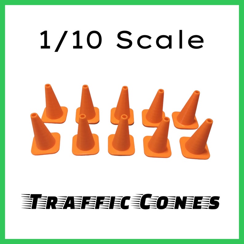 RC Truck 1/10 Scale Cones image 6