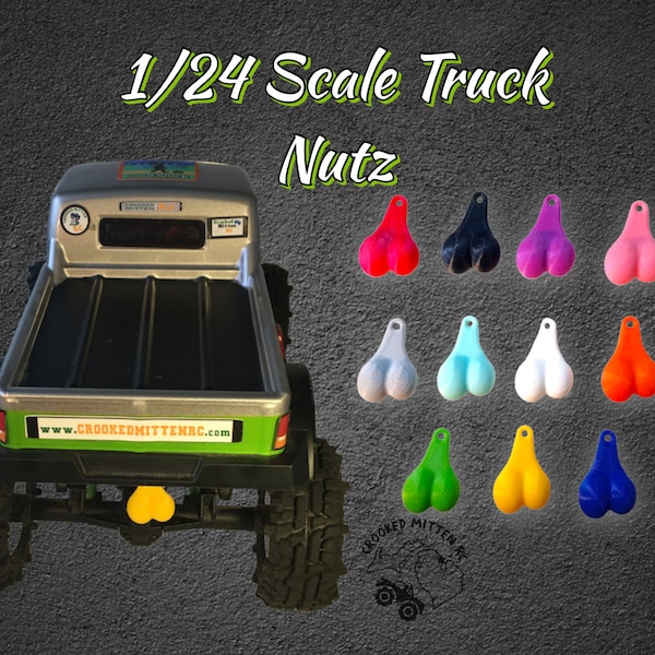 Truck Nutz/Danglers for Axial Scx 24 (2 PCS-1/24 Scale)