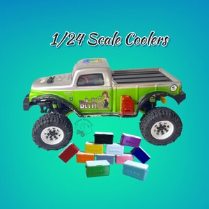 Cooler With Snapping Lid for Axial Scx 24 (1/24 Scale)