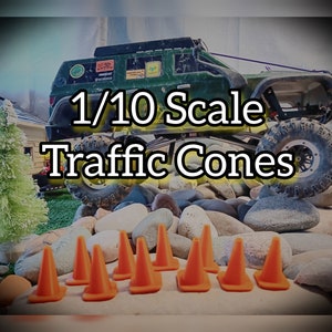 RC Truck 1/10 Scale Cones