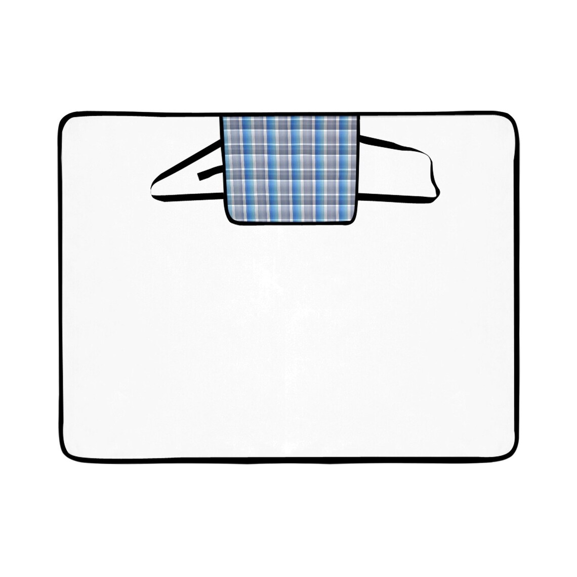 Aufwendige grau blau weiß karierte faltbare wasserdichte | Etsy