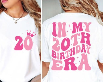 Dans mon 20e anniversaire époque svg, png, fille 20e anniversaire svg png, fille anniversaire SVG PNG, 20e anniversaire svg, Png, vintage 20e anniversaire svg png