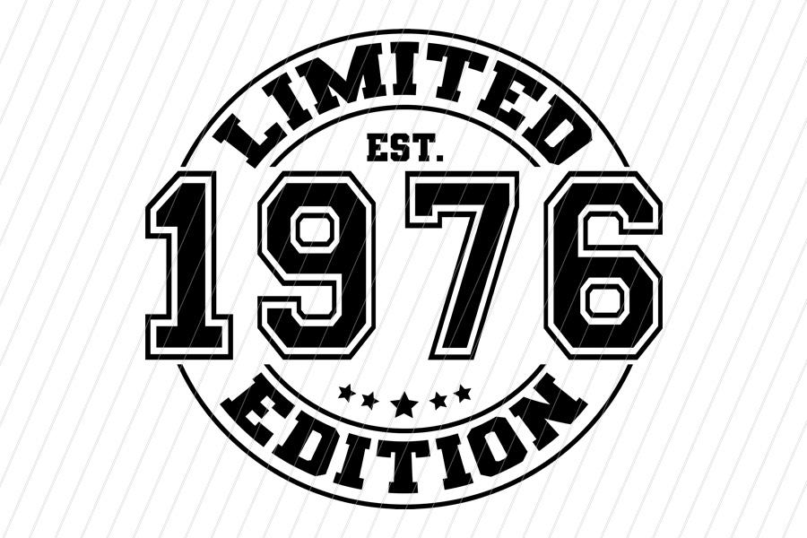 Vintage  1976 Limited Edition svg png, Man 49th Birthday svg png, Woman 49th Birthday png svg, Retro 49th Birthday svg, Vintage T Shirt,