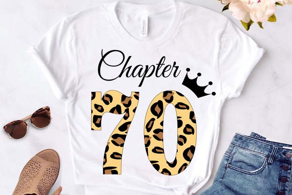 Birthday Chapter 70th Svg Birthday Svg 70th Birthday Svg - Etsy