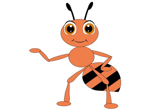 Ant Svg , Cute Ant Svg, Ant Clipart, Ant Svg Design, Animal Svg. - Etsy