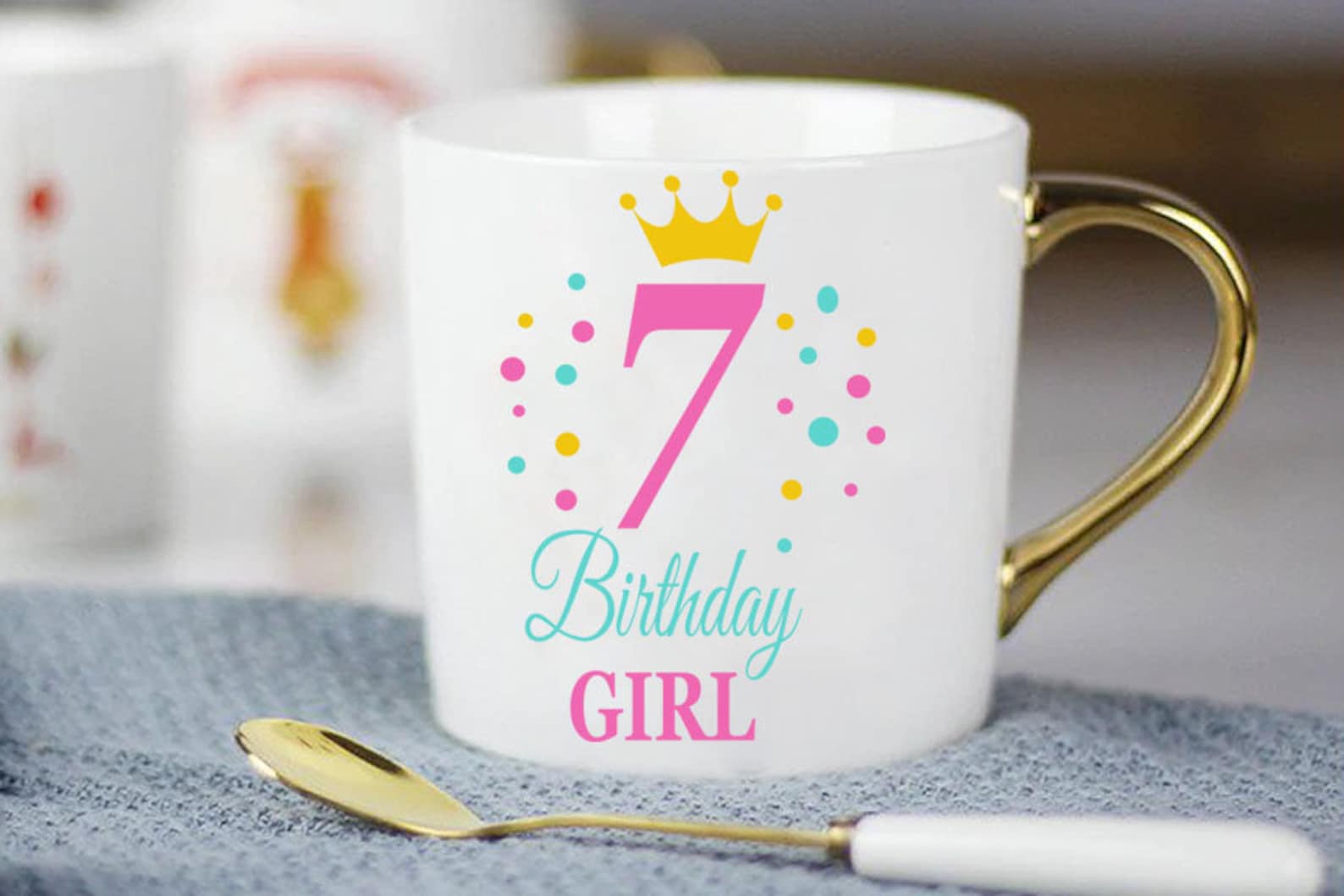 Download Birthday Girl Svg Birthday Princess Svg 7 th Birthday Svg ...