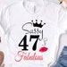 Sassy Classy Birthday 47th Svg Birthday Svg 47 Birthday Svg - Etsy