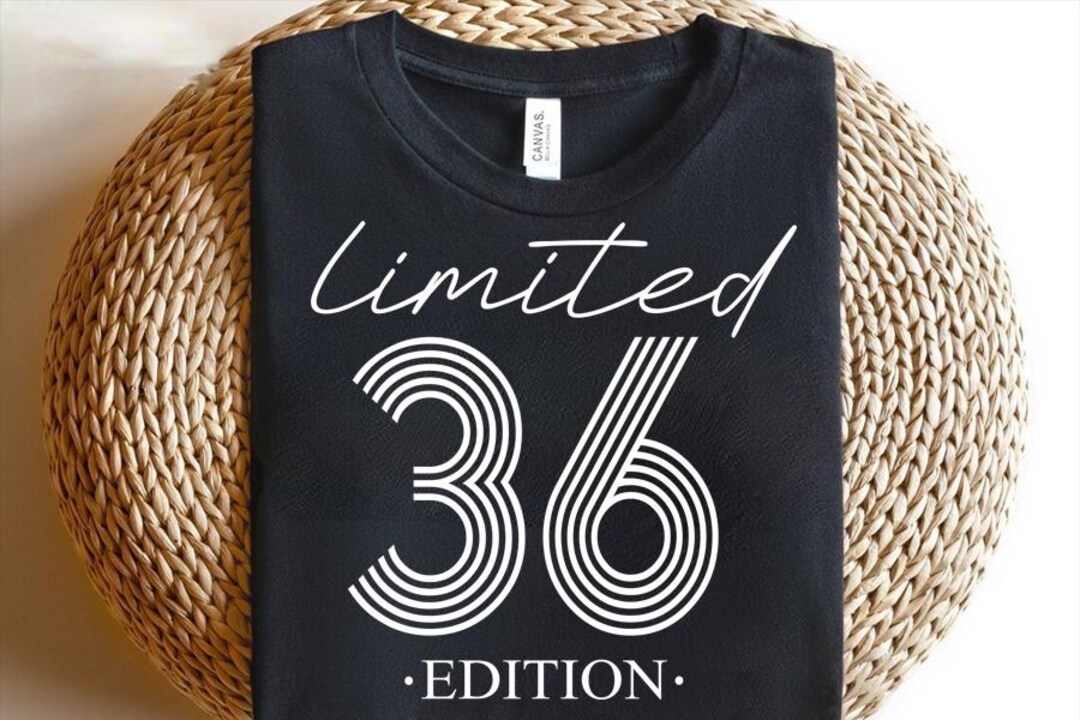 36th Birthday Svg Png, Boy 36th Birthday Png Svg, Girl 36th Birthday ...