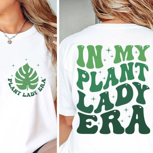 In My Plant Lady Era SVG PNG, Plants svg  png, Retro Groovy  Plant Lady SVG, Green Leaf Plant Lady  Shirt Svg, Sweater Png Svg