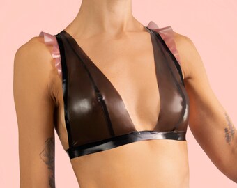 pvc bralette