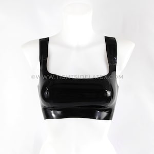 Latex Essential Bandeau Bralette With Straps