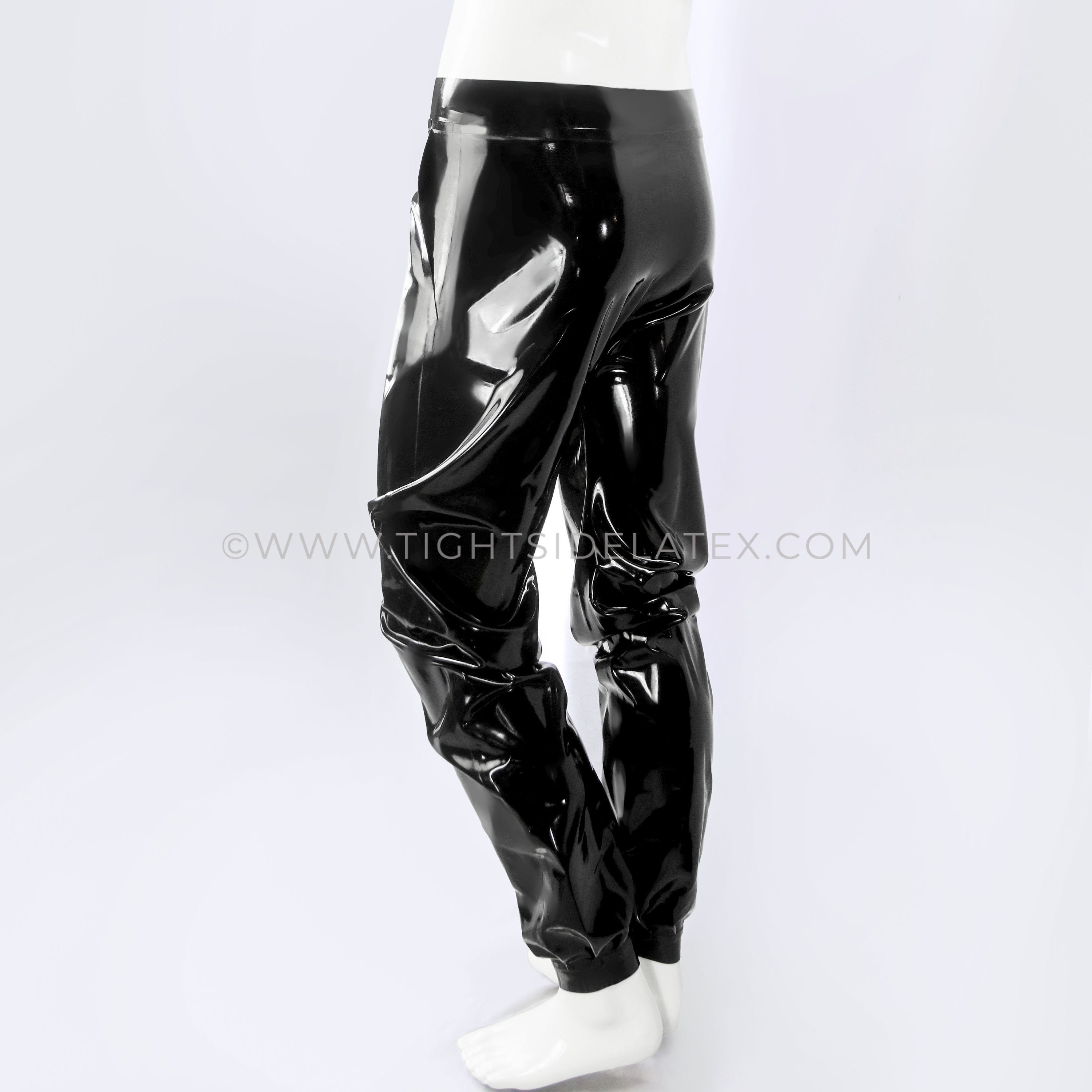 Adult SISSY GUMMIHOSE PVC Hose + JACKE LACK Sportanzug Jogginganzug PLASTIK