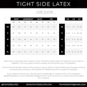 Latex Reversible Skater Skirt | Etsy UK