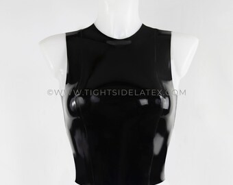 Latex Essential Cropped Vest Top