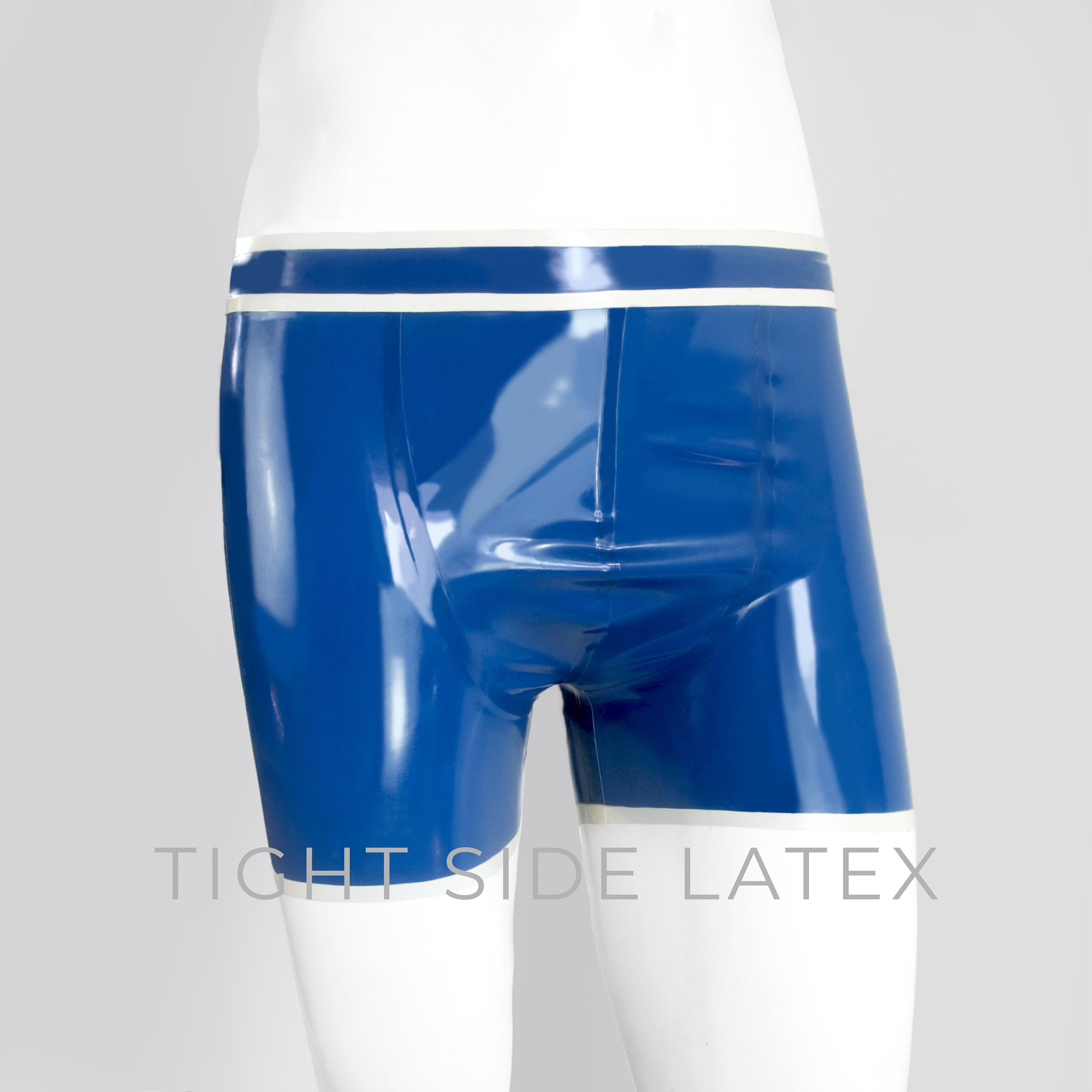 Slip/boxer Homme En Cuir Verni PU Rouge - Effet Latex - Taille Régulière - Neuf Avec étiquettes