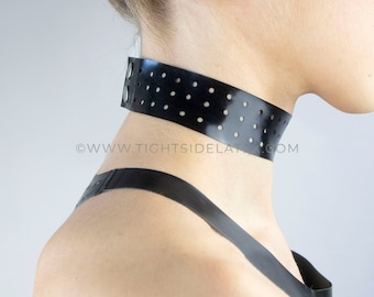 Latex Perforated Choker