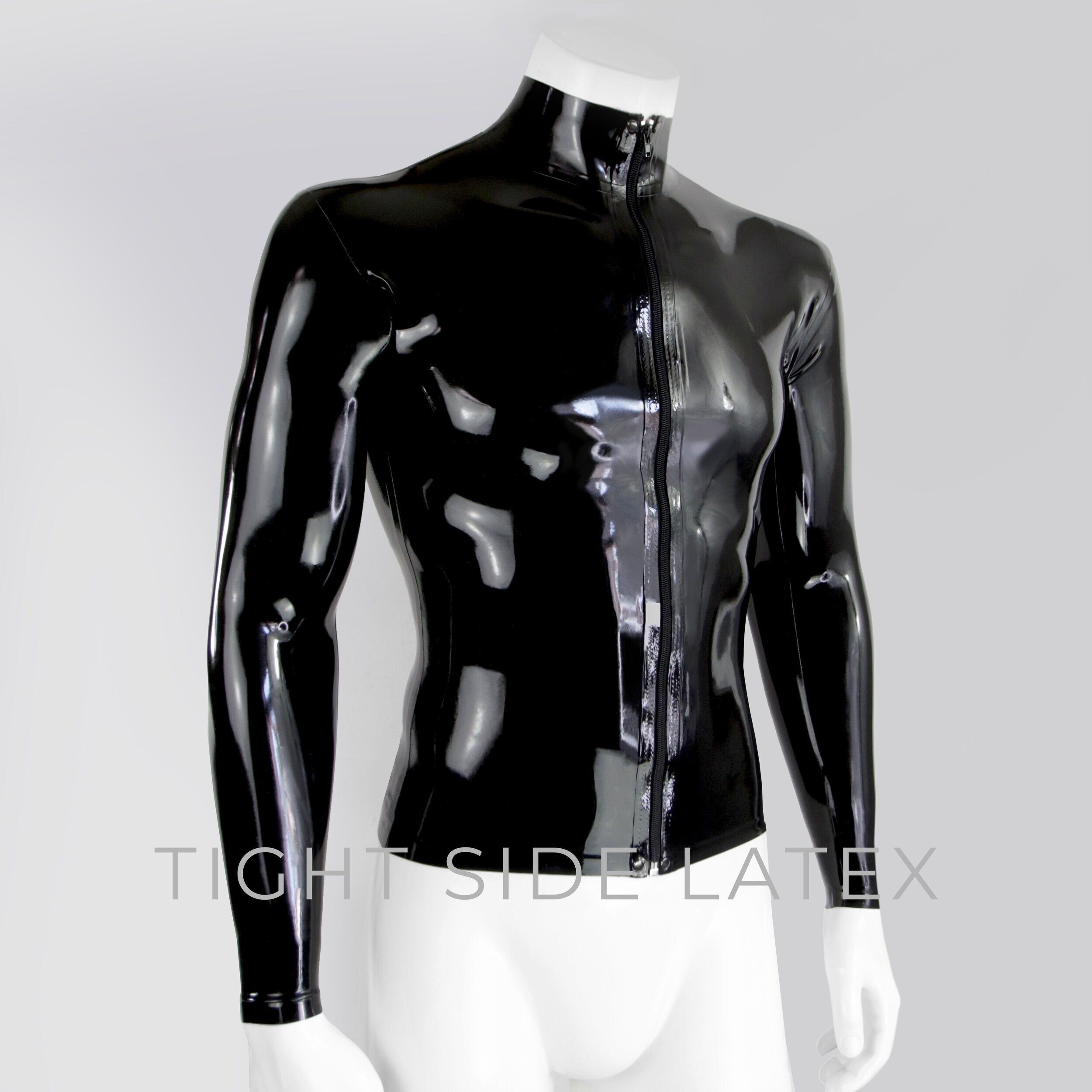 Latex ラバートップス メンズサイズ Mens latex top - Etsy 日本