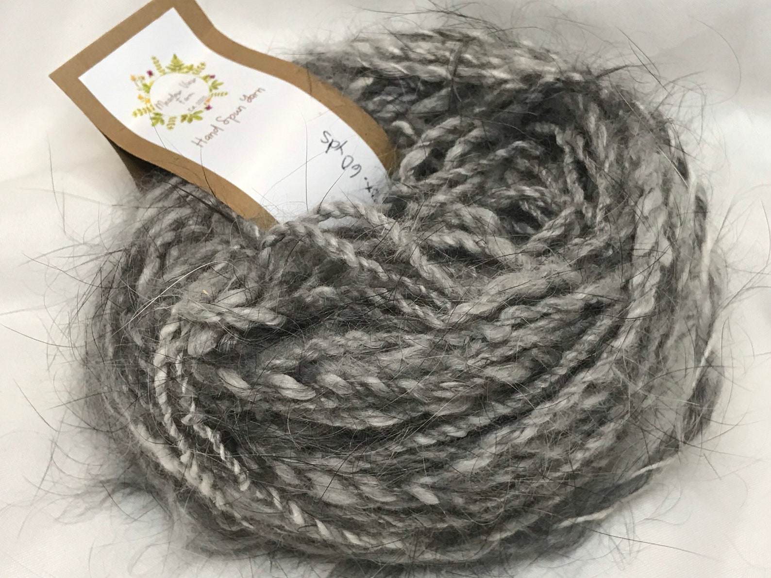 French Angora Yarn rabbit wool 1.8 ounces/approx. 60 yards Etsy