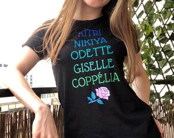 camisetas de ballet