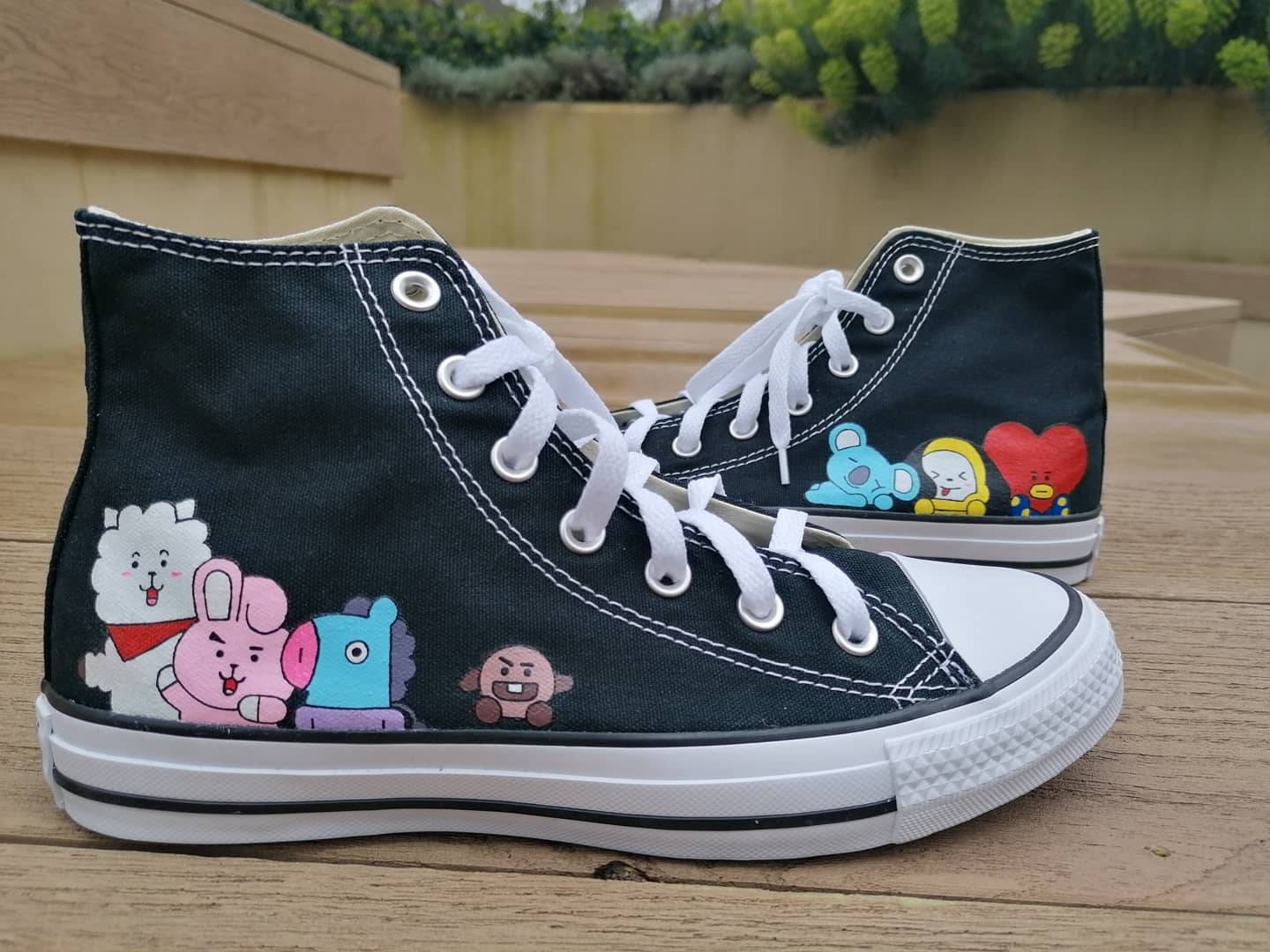 Custom Character Converse - Etsy