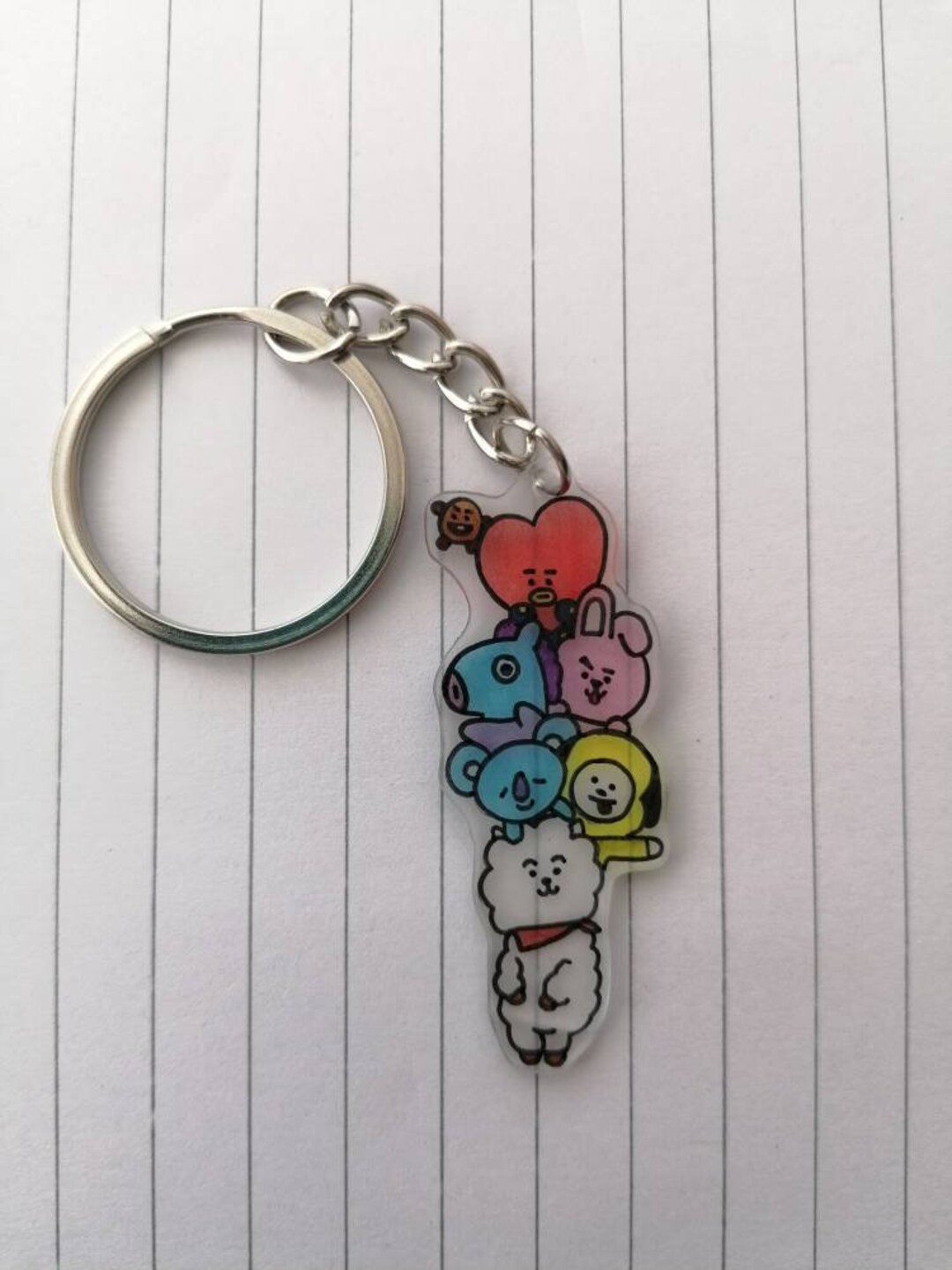 Character Keyring - Etsy UK