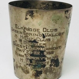 Silver Hunt Cups - Etsy