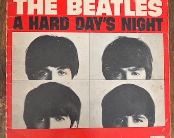 Original, A Hard Days Night, The Beatles, Vinyl Record, Authentic