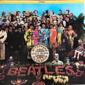 Beatles, c.1967, early Pressing, Vinyl, Sgt. Pepper's Lonely Hearts Club Band, The Beatles, Collector Grade Artifact