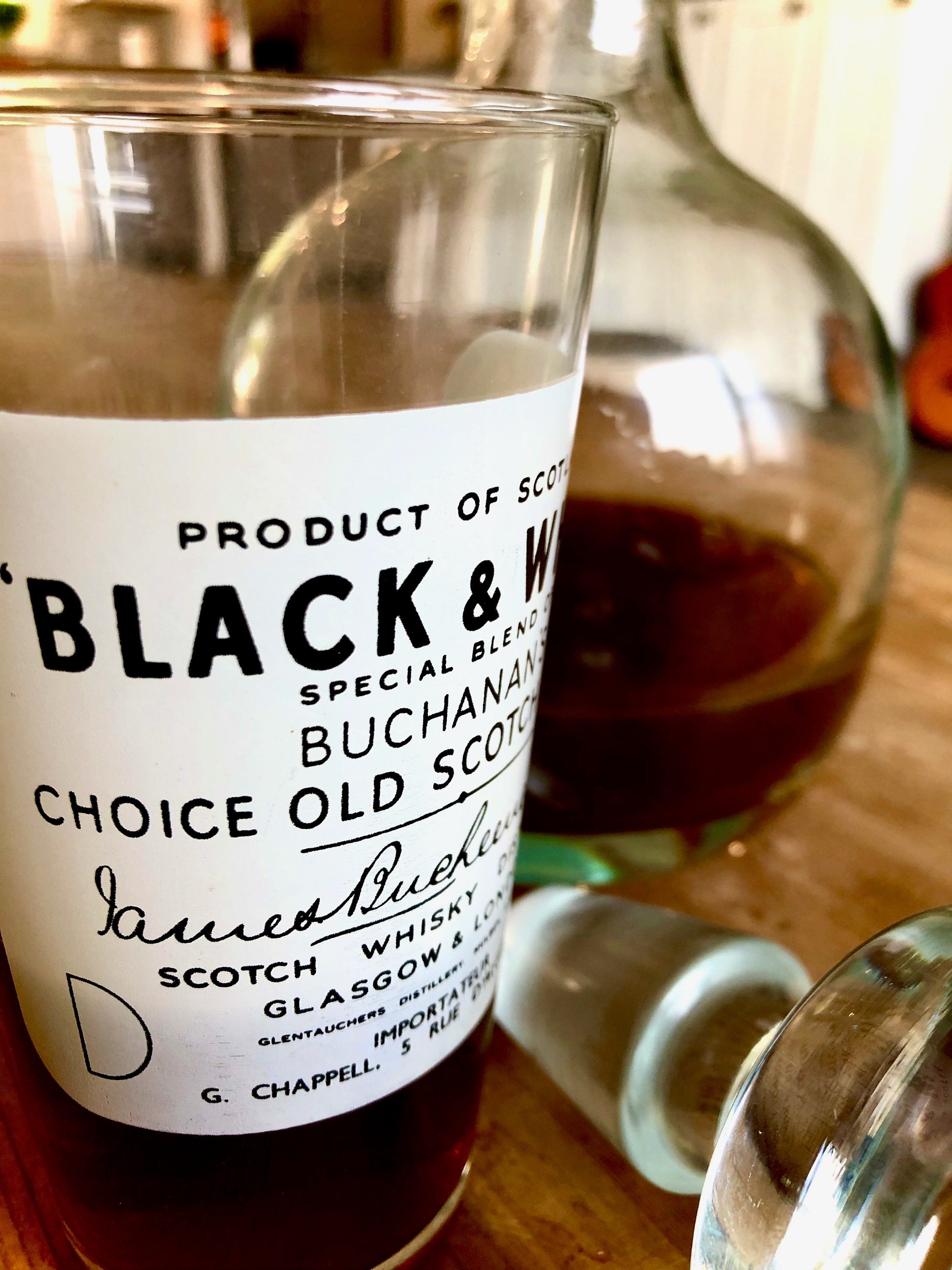 ウイスキー BLACK & WHITE CHOICE OLD SCOTCH WHISKY Black & White Choice Old Scotch 40% vol 70 cl VINTAGE | eBay