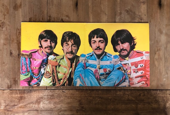ビートルズ、1967年頃、初期プレス、ビニール、サージェント・ペパーズ