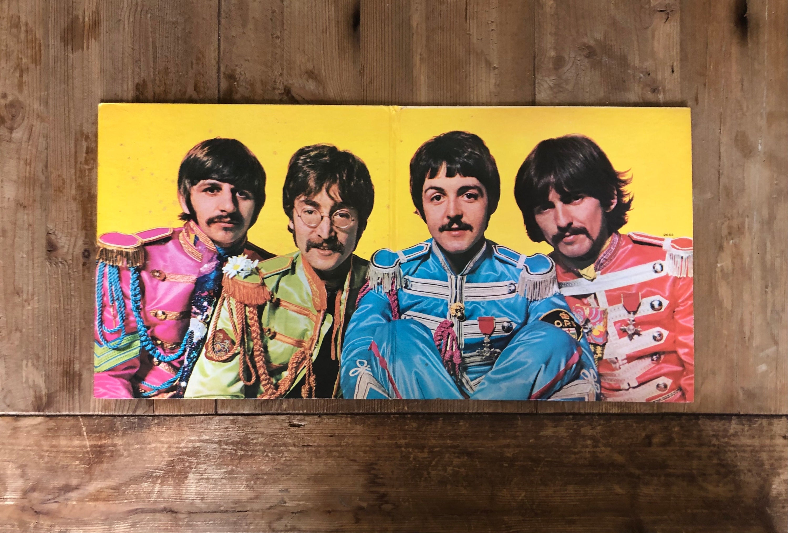 ビートルズ、1967年頃、初期プレス、ビニール、サージェント