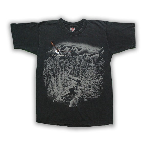 Vintage Harley Davidson Eagle Embroidery '99