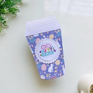 Porte-cartes de Pâques, tasse à café, panier de Pâques, cadeau de Pâques pour professeur, porte-monnaie de Pâques