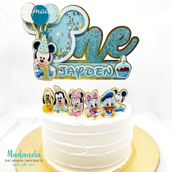 Mickey Minnie Mouse Thème Enfants Fête d'anniversaire Décoration Fournitures  Ballons Bannière Cake Topper Set