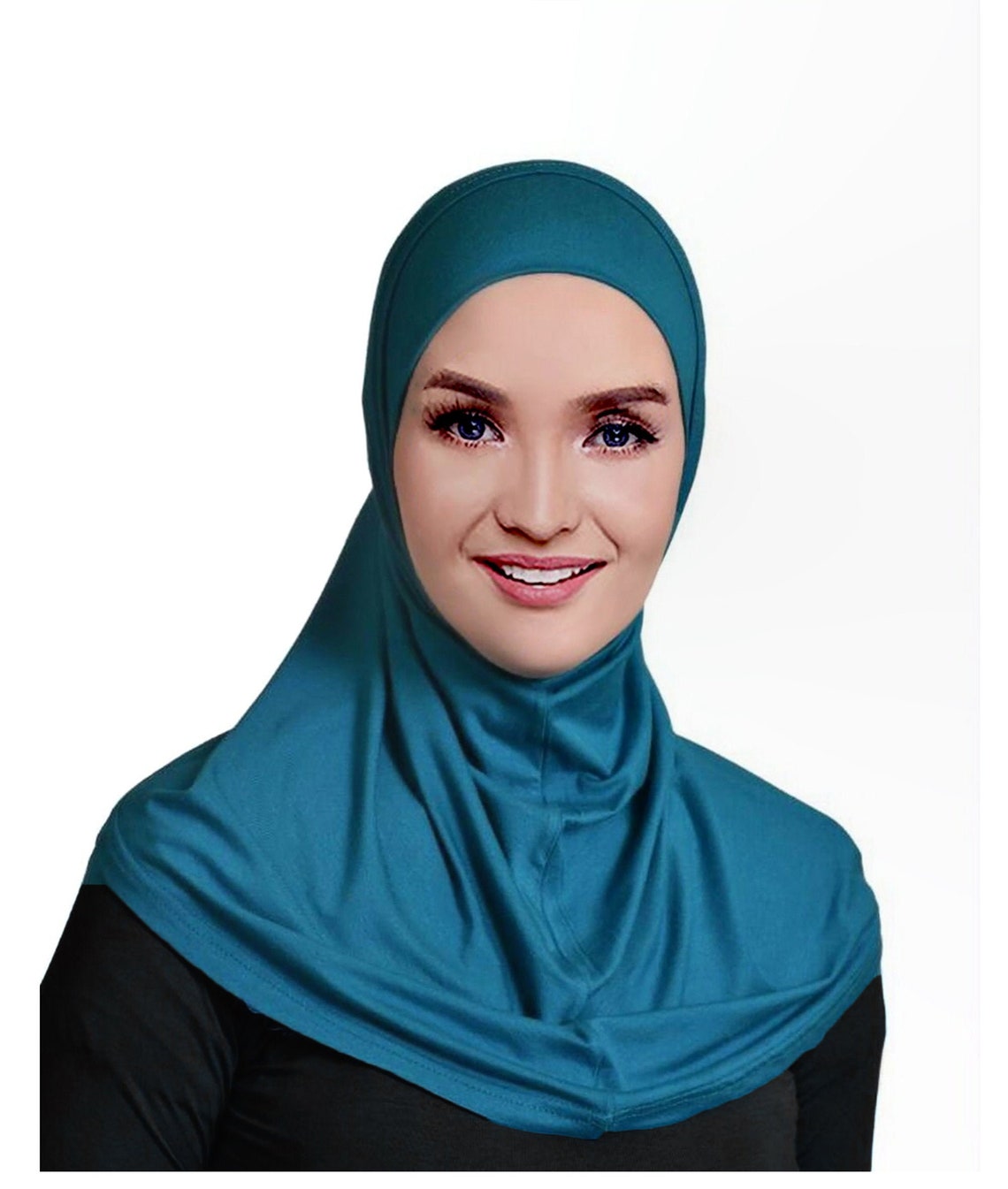 Hijab Scarf 2 Piece Hijab Cotton Jersey Hijab Scarf Amira Etsy