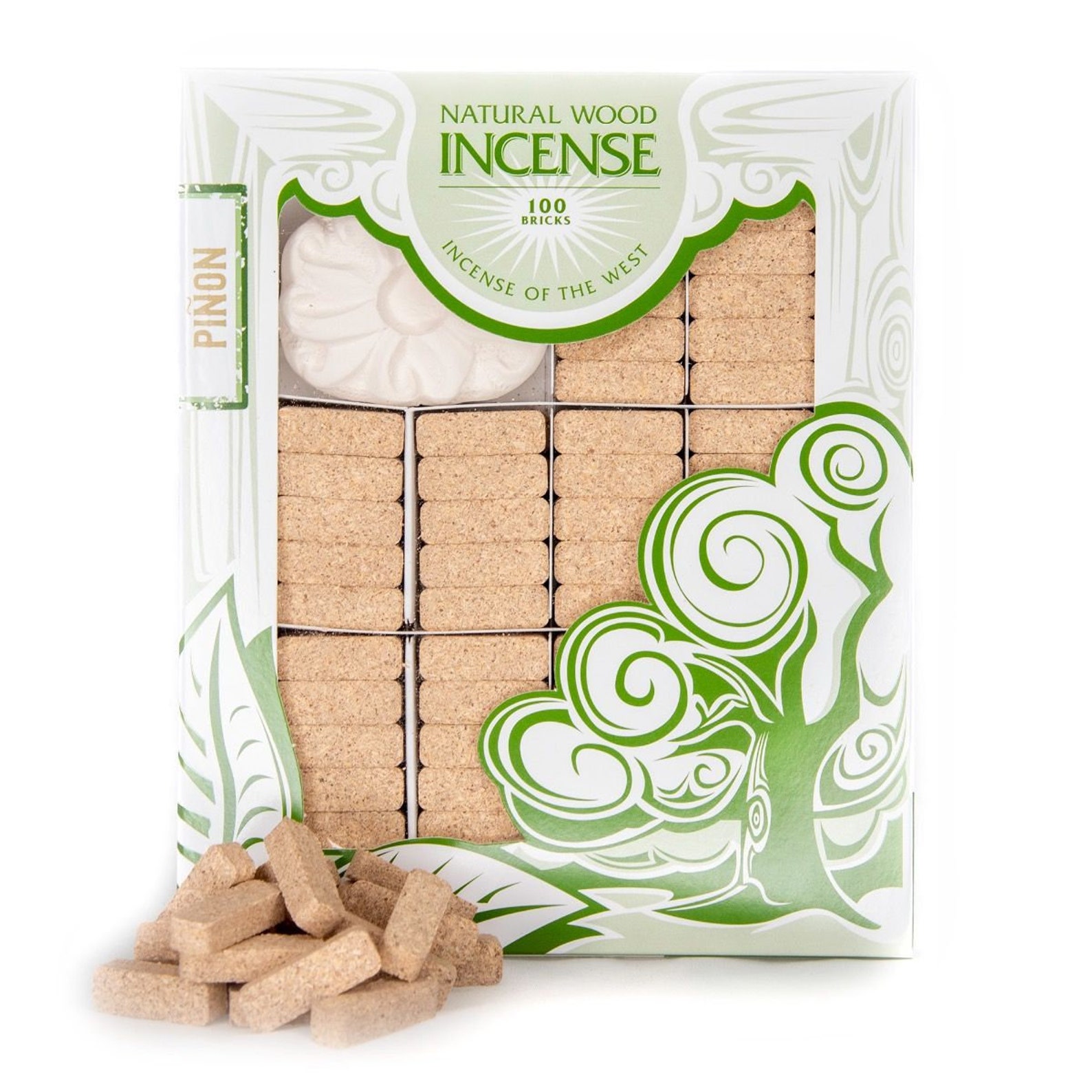 Incense of the West Incense Natural Wood 100 Bricks Etsy