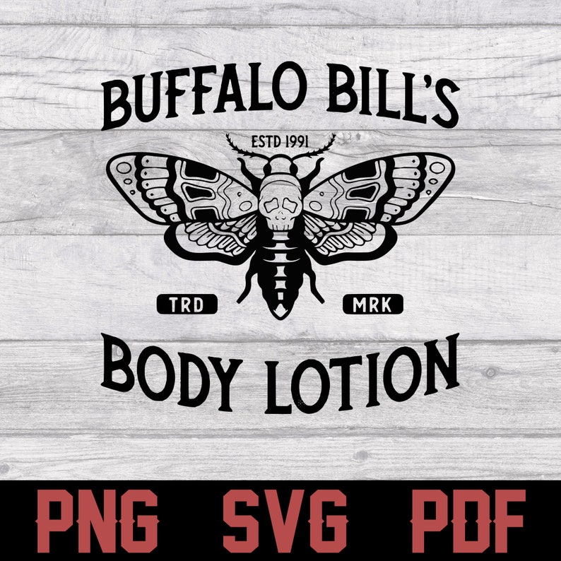 Download Goth Body Lotion svg Deaths Head Moth svg Horror love | Etsy