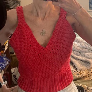 crochet tank tops